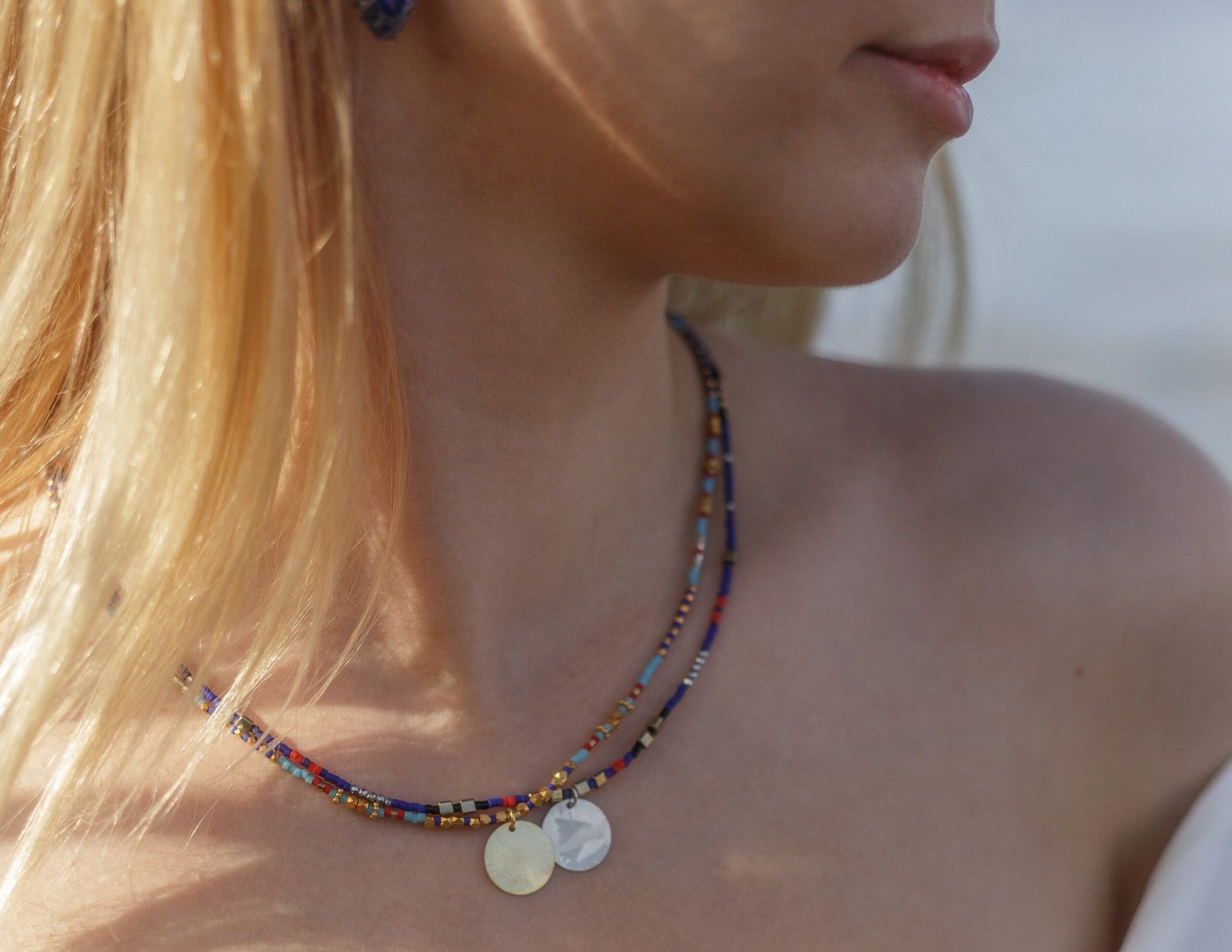 Beads Necklace - Ike - obrazek 2