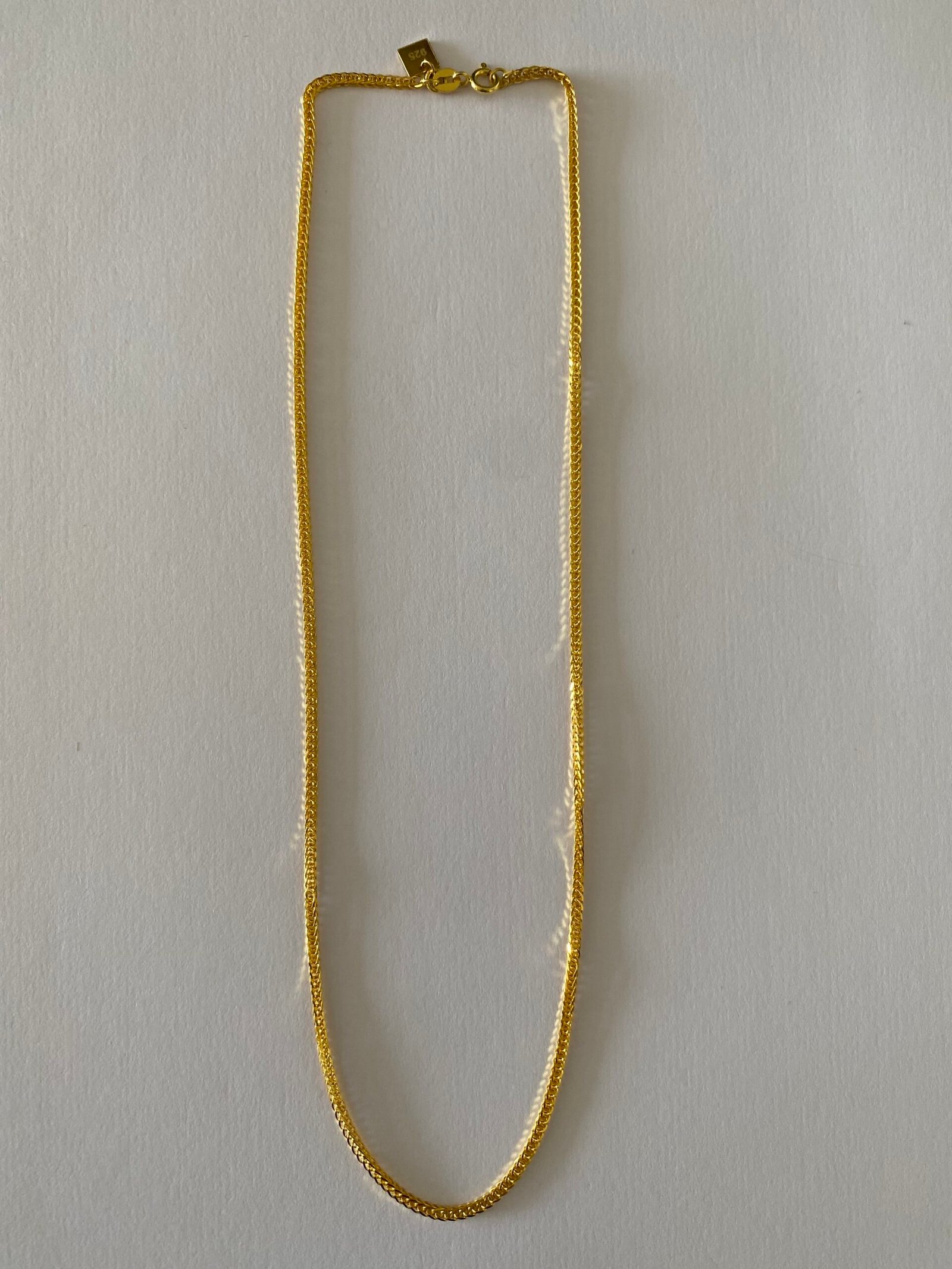 Large Gold-Plated Decorative Chain