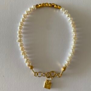 Hand-crafted Fresh Water Pearl Bracelet