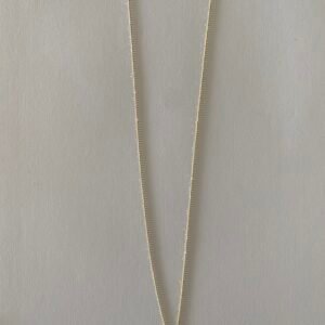 Diamond Cut Ball Bead Chain – Silver Gold Plated