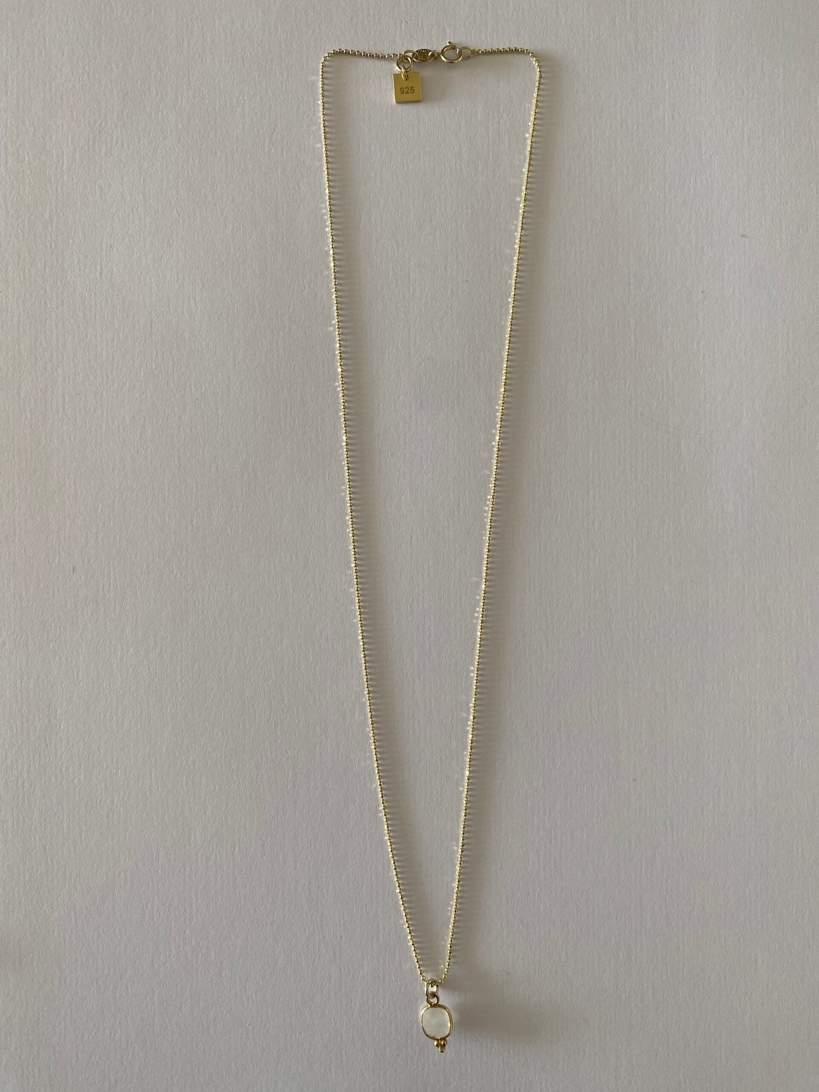 Diamond Cut Ball Bead Chain – Silver Gold Plated