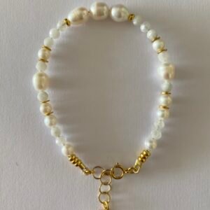 Hand-Crafted Freshwater Pearl Bracelet