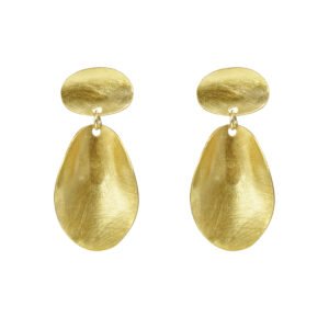 Silver Goldplated Stud Earrings