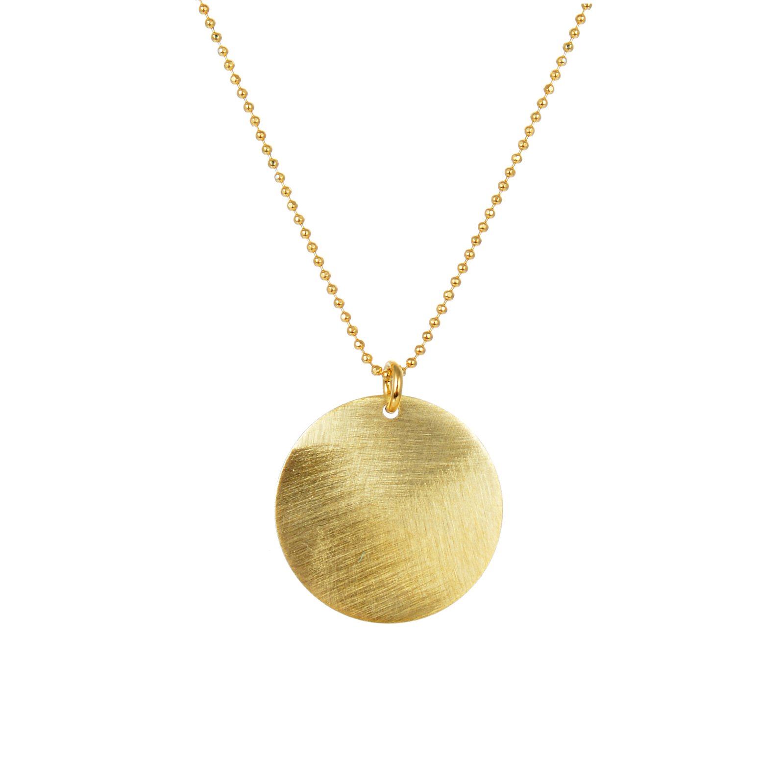 Gold Plated Chain with Decorative Medallions - obrazek 3
